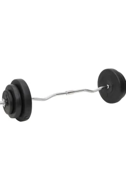 Barra Com Disco Vidaxl Enrolar 60 Kg 2.5x120 CM