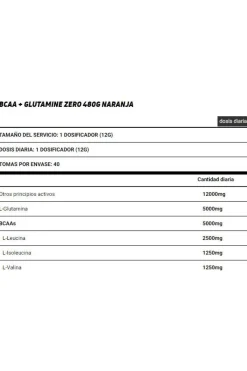 Bcaa + Glutamine Zero - 480g Limão Da Biotech Usa