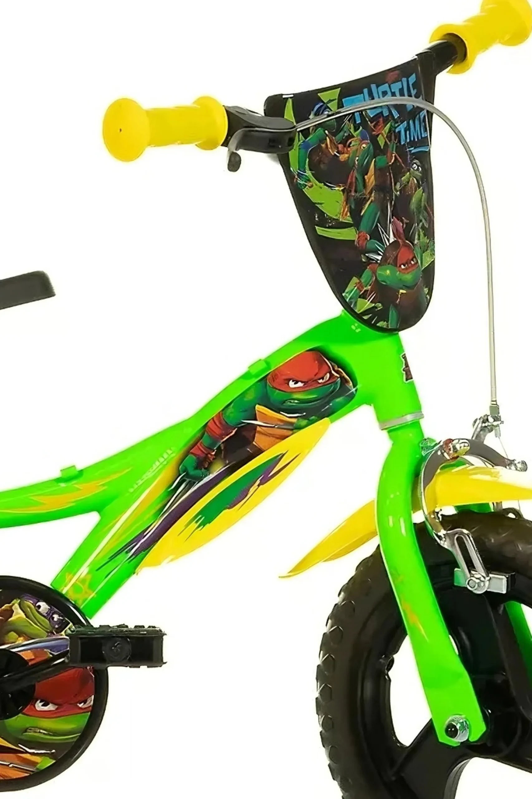 Bicicleta Criança 12 Polegadas Ninja Turtles 3 Anos