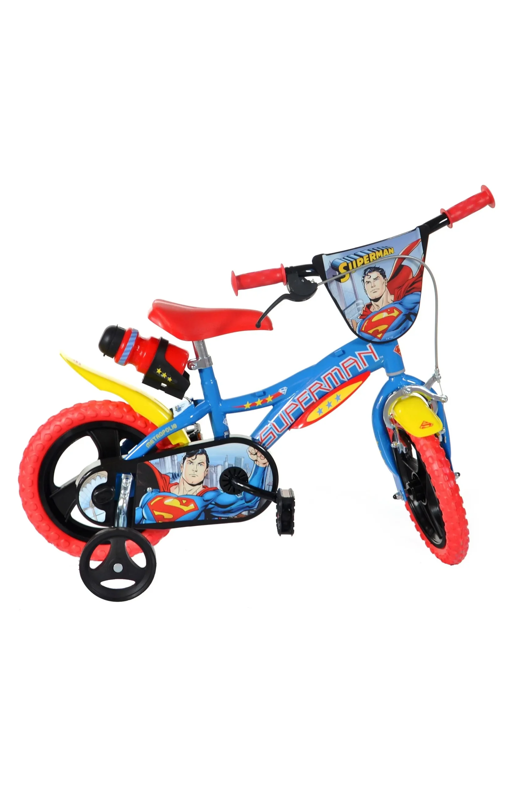 Bicicleta De Criança 12 Polegadas Superman 3 Anos