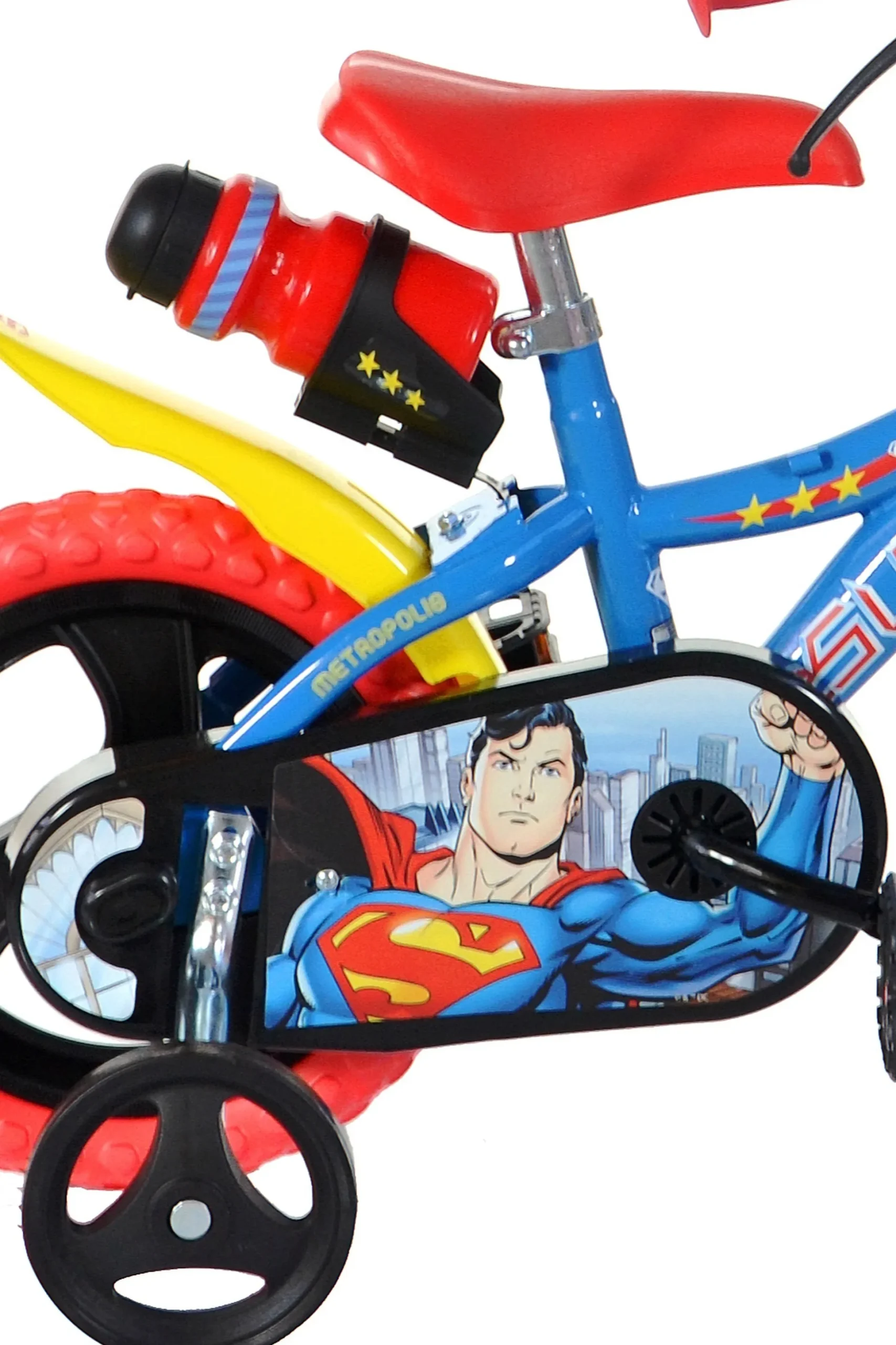 Bicicleta De Criança 12 Polegadas Superman 3 Anos