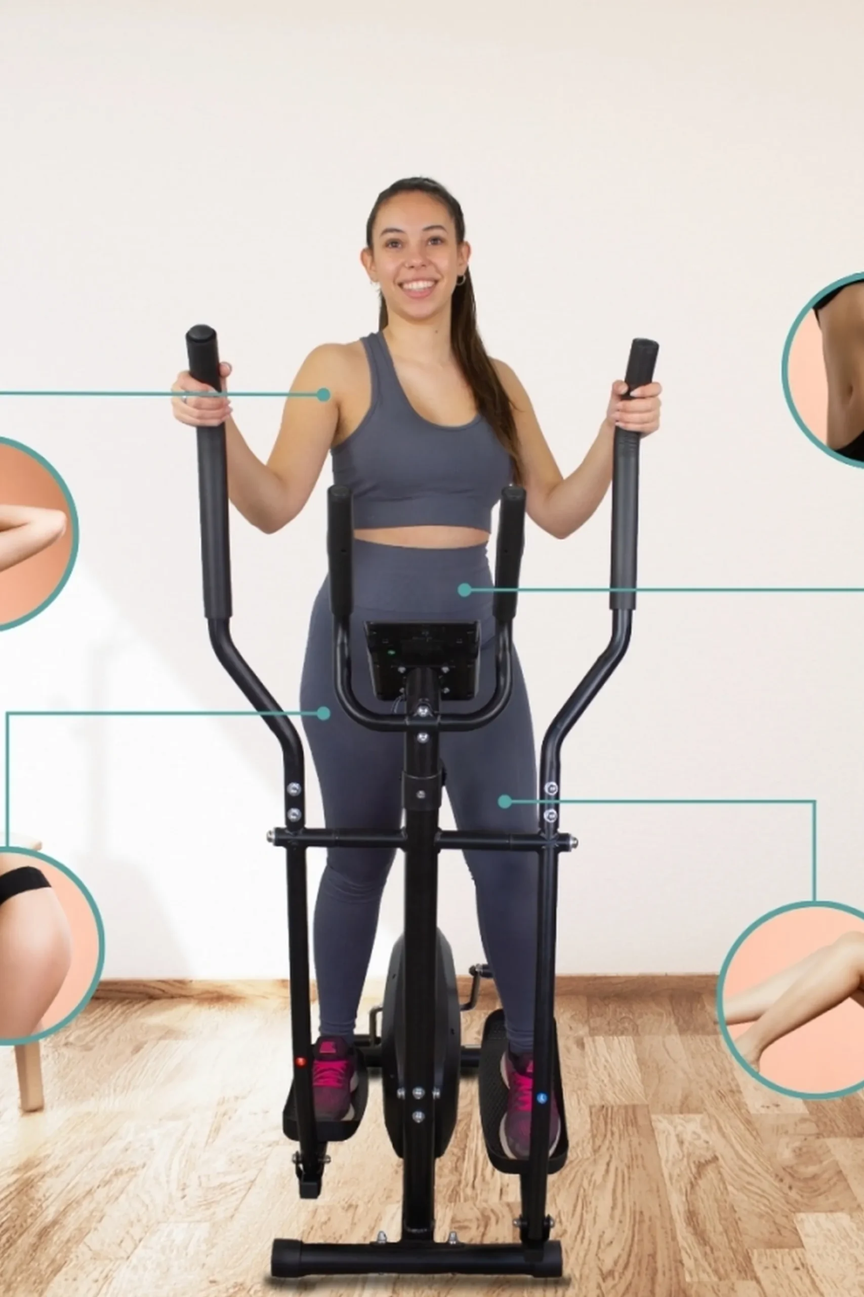 Bicicleta Elíptica Mobiclinic Atlas