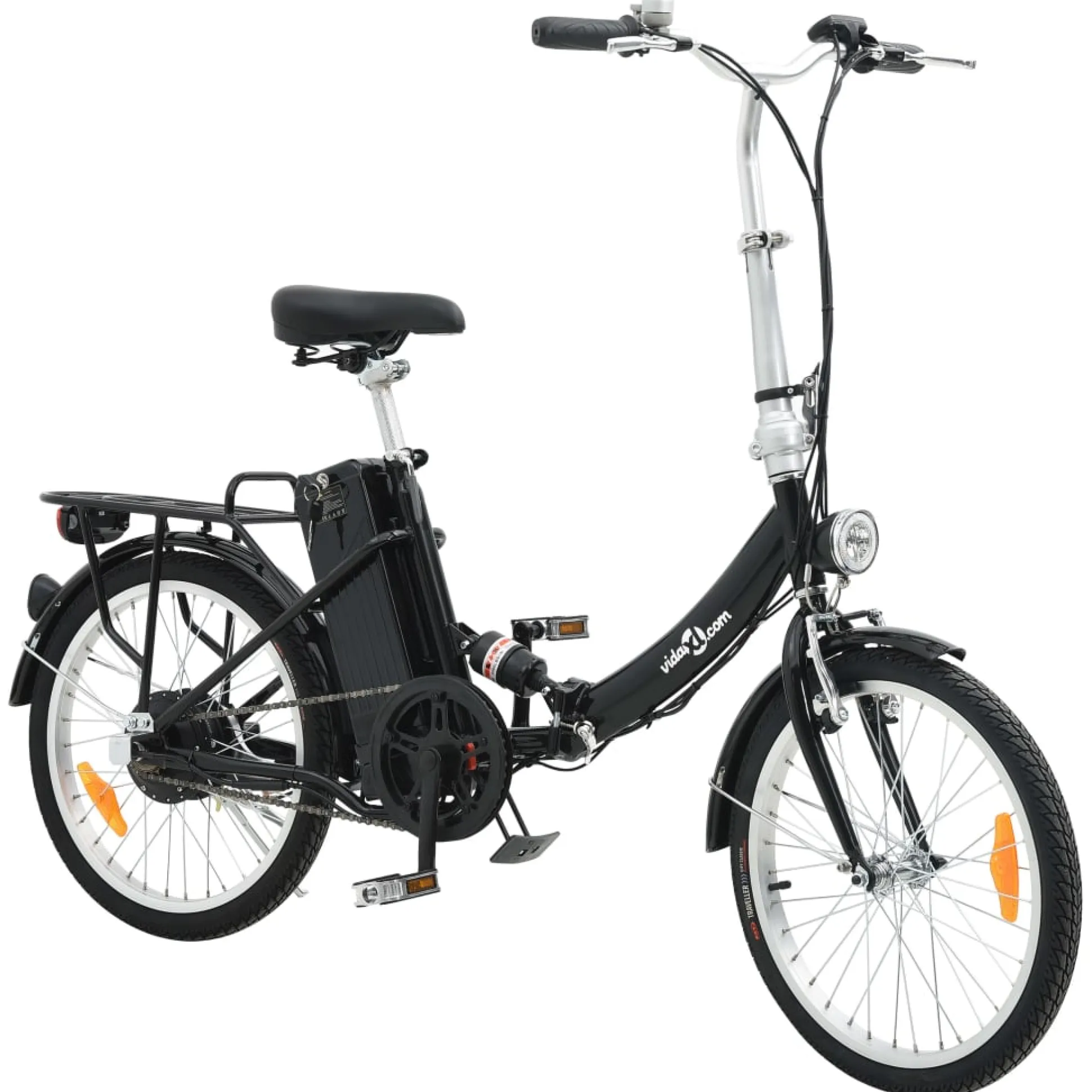 Bicicleta Elétrica Vidaxl Preta