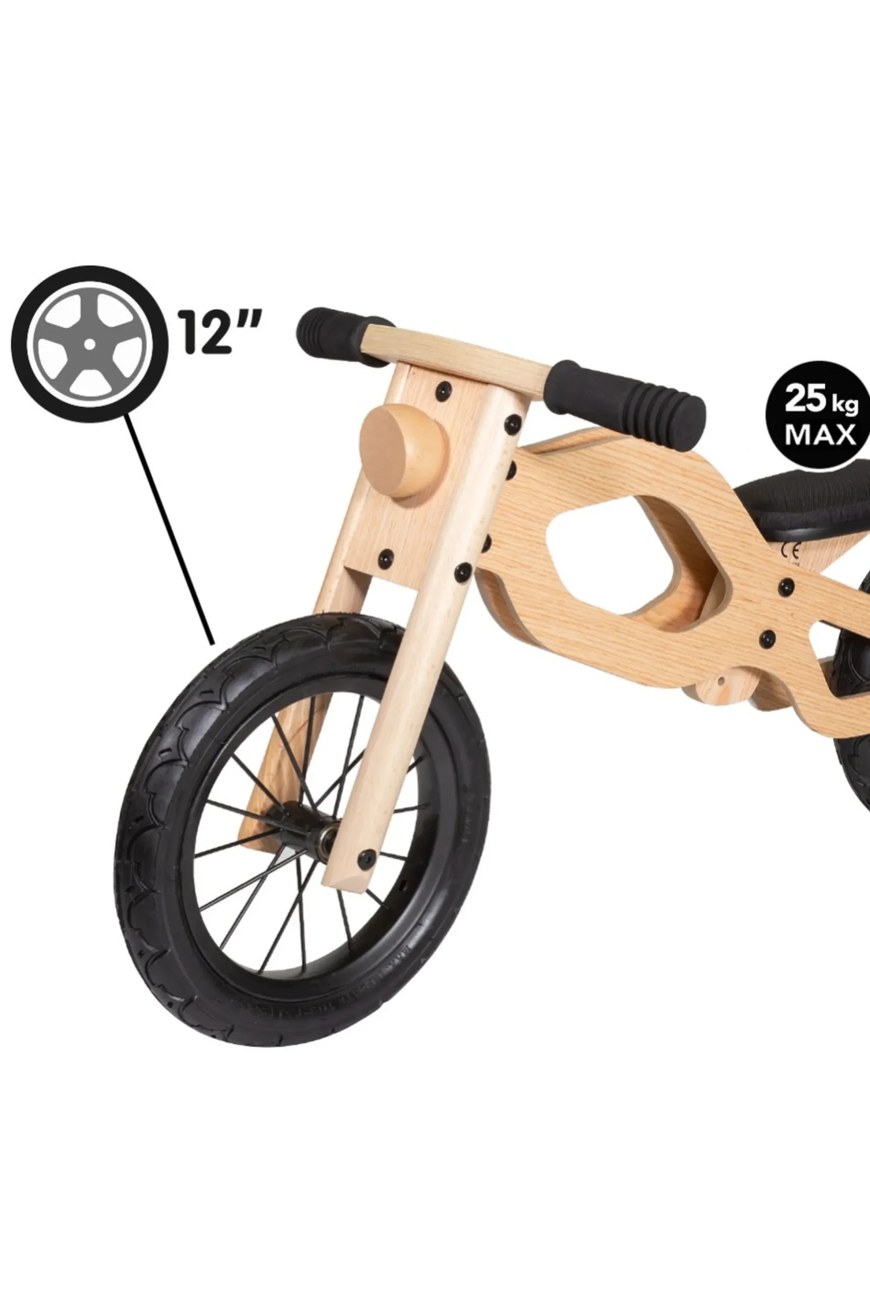 Bici Madeira Sem Pedais
