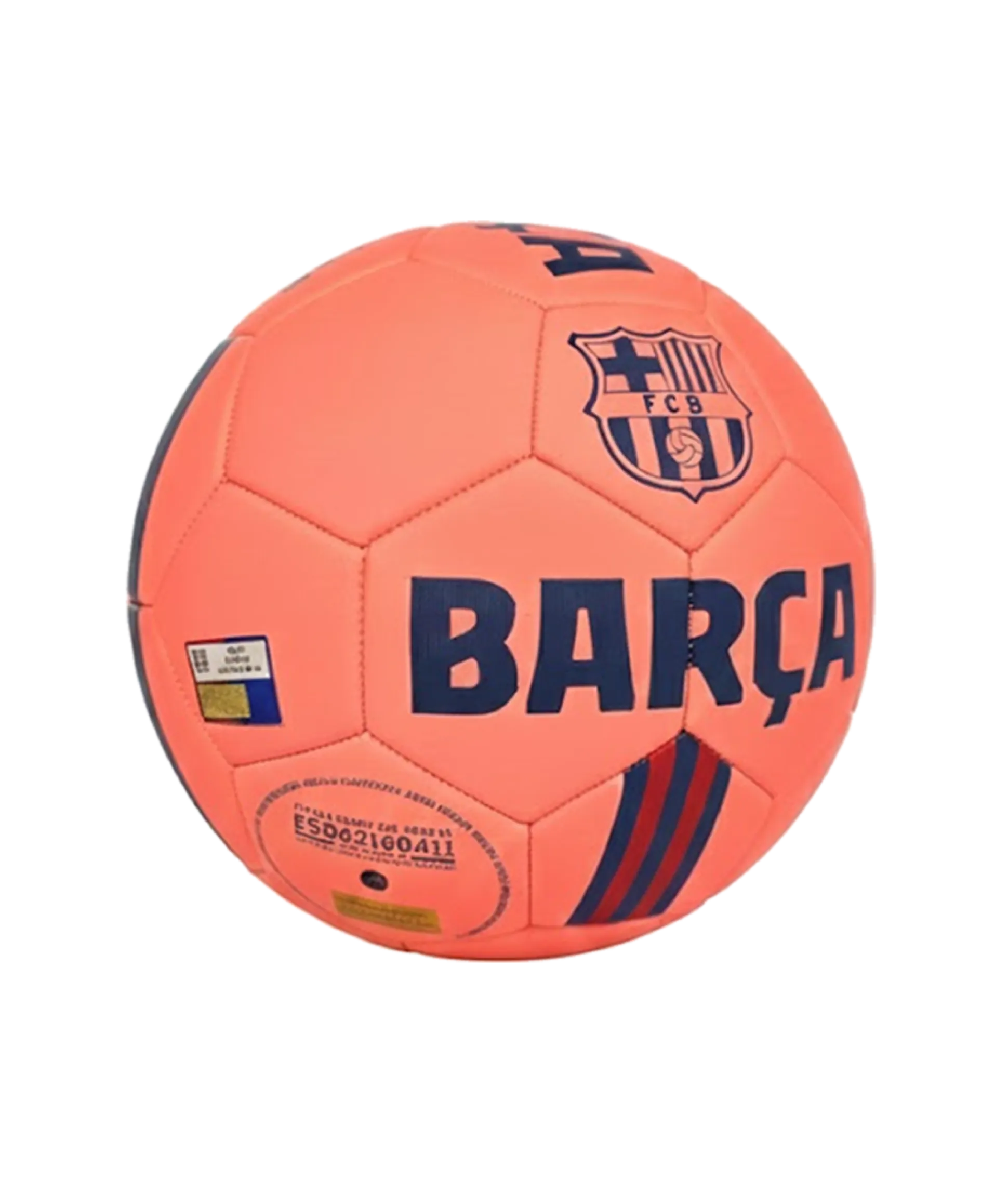 Bola De Futebol Oficial Do Fc Barcelona Orange