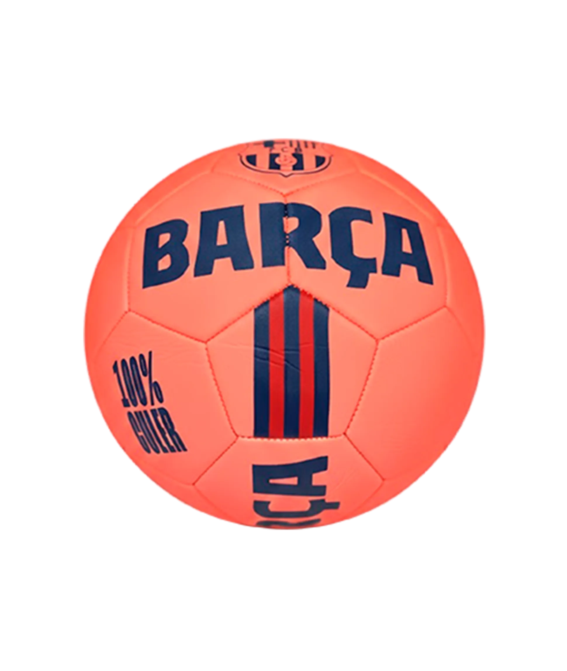 Bola De Futebol Oficial Do Fc Barcelona Orange