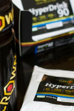 Caixa Com 8 Saquetas De 93,1g Com Bebida Em Pó Muito Rico Em Hc ‘hyperdrink 90‘
