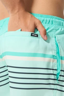 Calções Banho Riscas Rip Curl