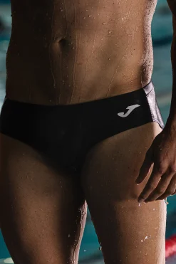 Calção De Banho Slip Joma Shark Preto Branco