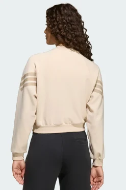 Camisola Com Fecho Integral De 3 Riscas Future Icons adidas