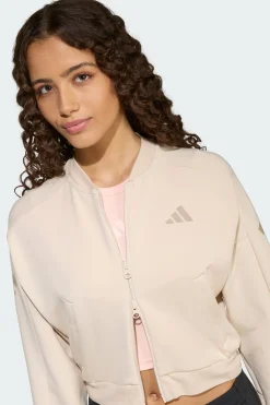 Camisola Com Fecho Integral De 3 Riscas Future Icons adidas