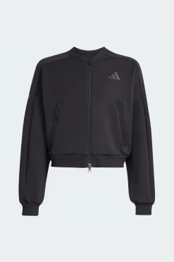 Camisola Com Fecho Integral De 3 Riscas Future Icons adidas