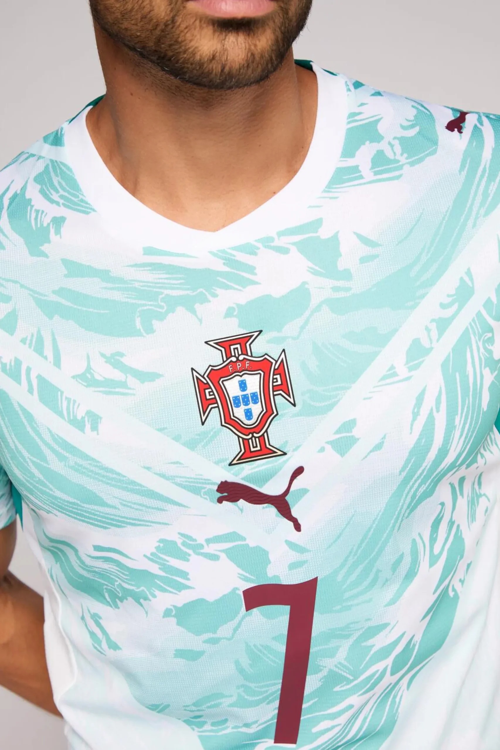 2ª Camisola Portugal Cr7 Mundial 2026 Réplica