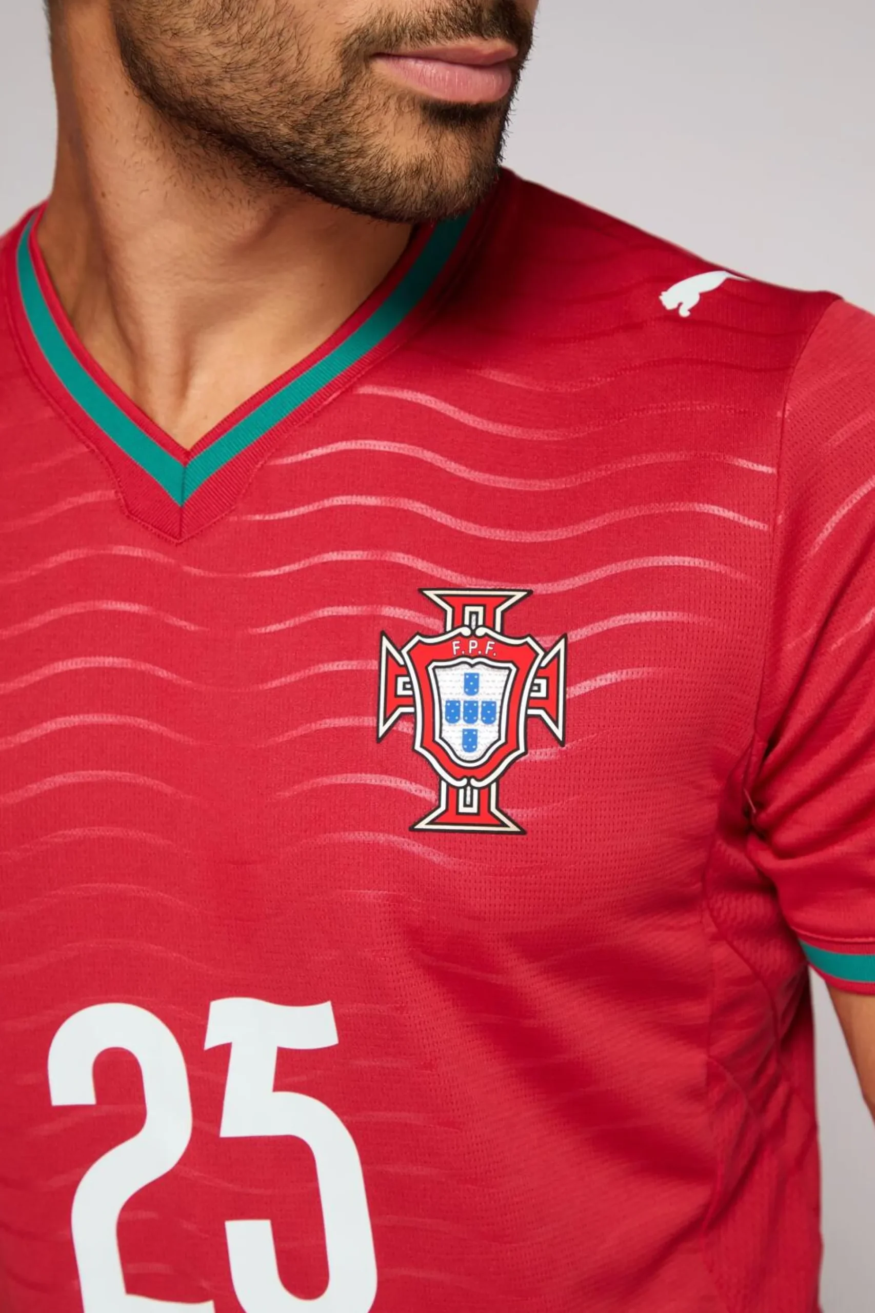 1ª Camisola Portugal Mundial 2026 Nuno Mendes Réplica