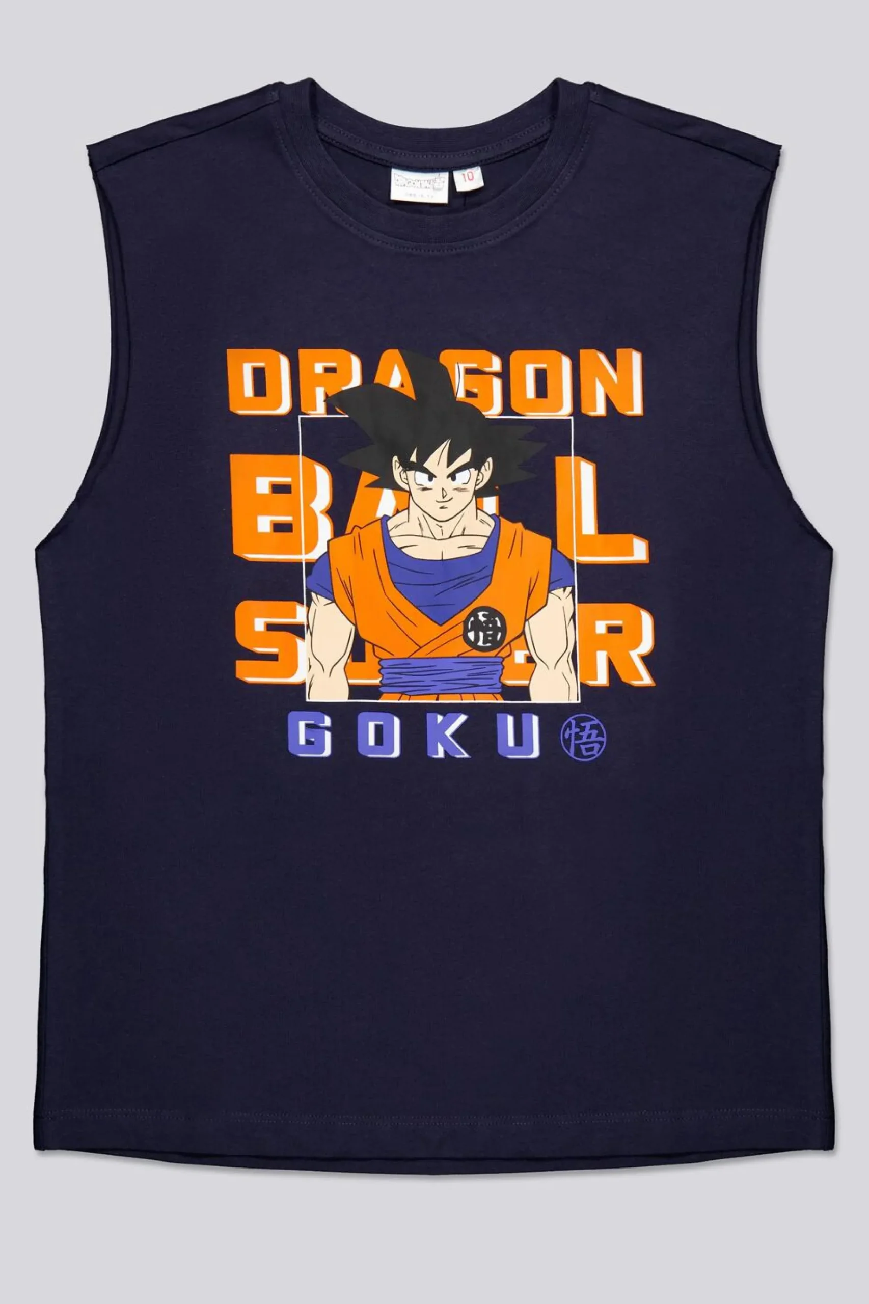Camisola Sem Mangas Super Goku