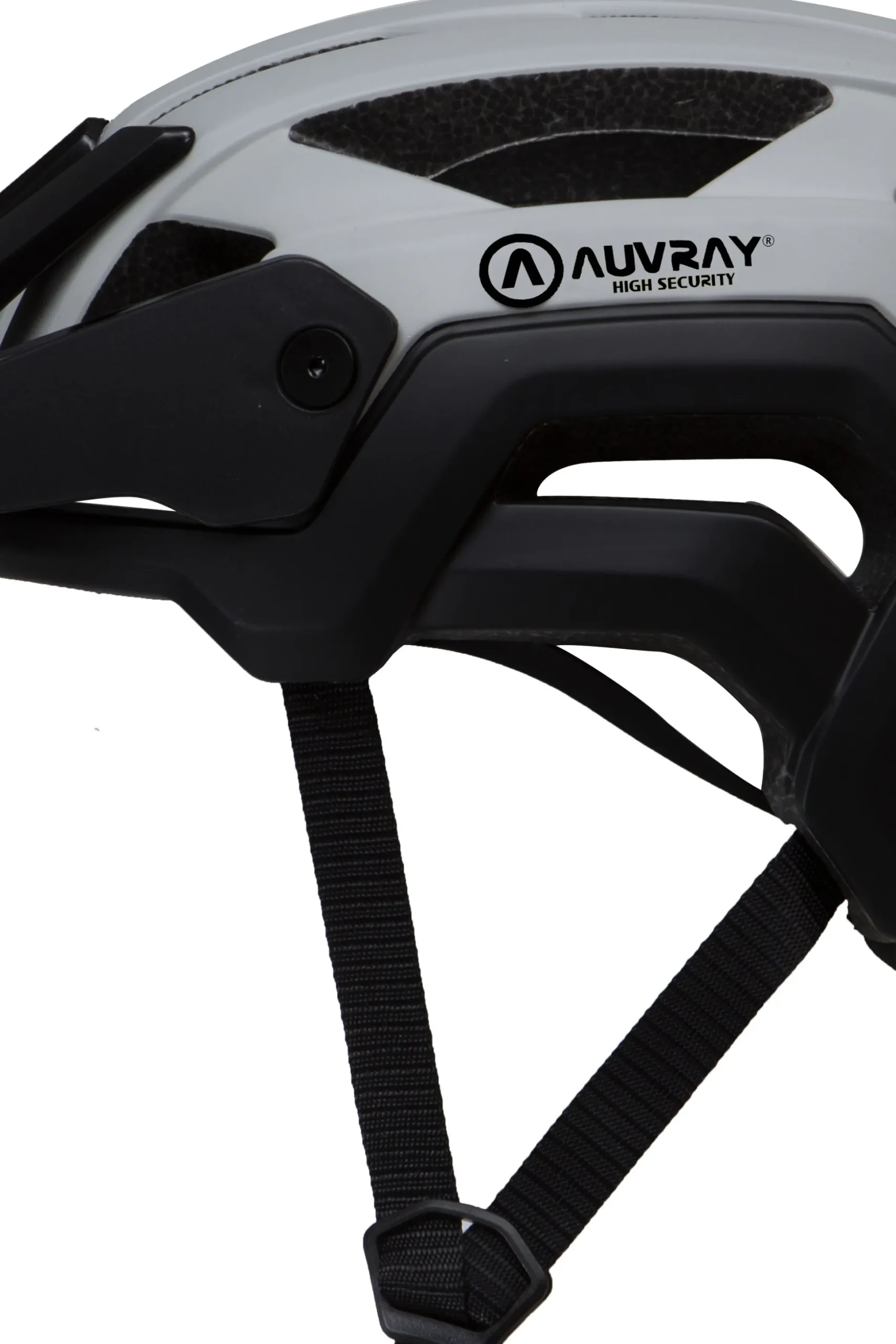 Capacete Auvray Stronger Cinza