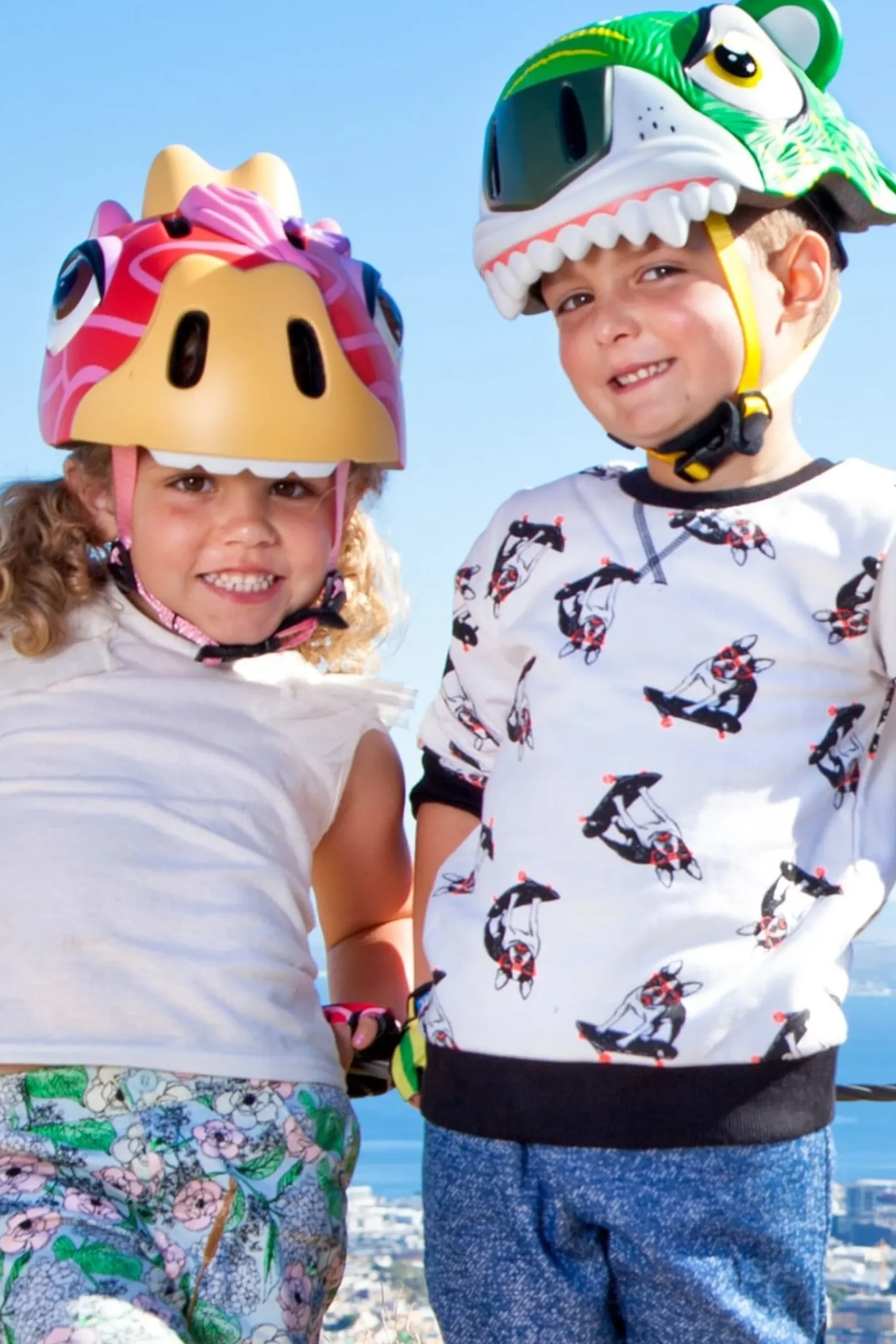 Capacete Bicicleta Para Crianças|girafa Vermelha|crazy Safety|certificadoen1078