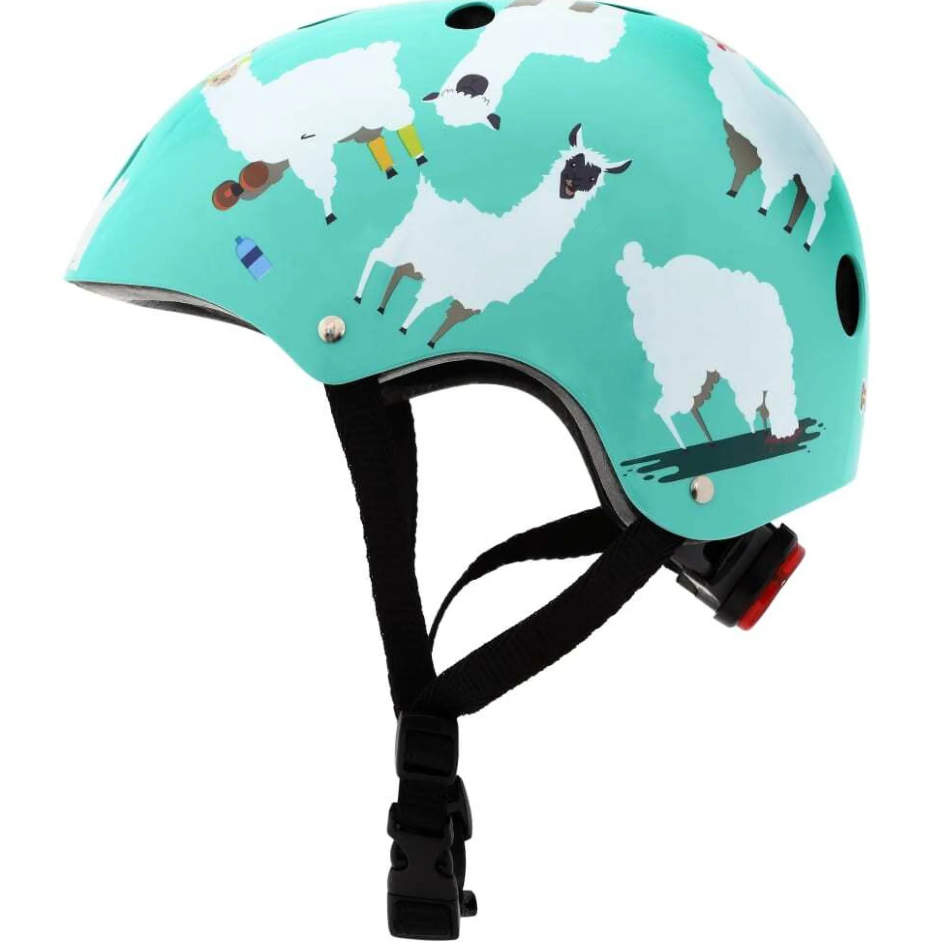 Capacete De Bicicleta Mini Lids Lazy Lhama Hornit