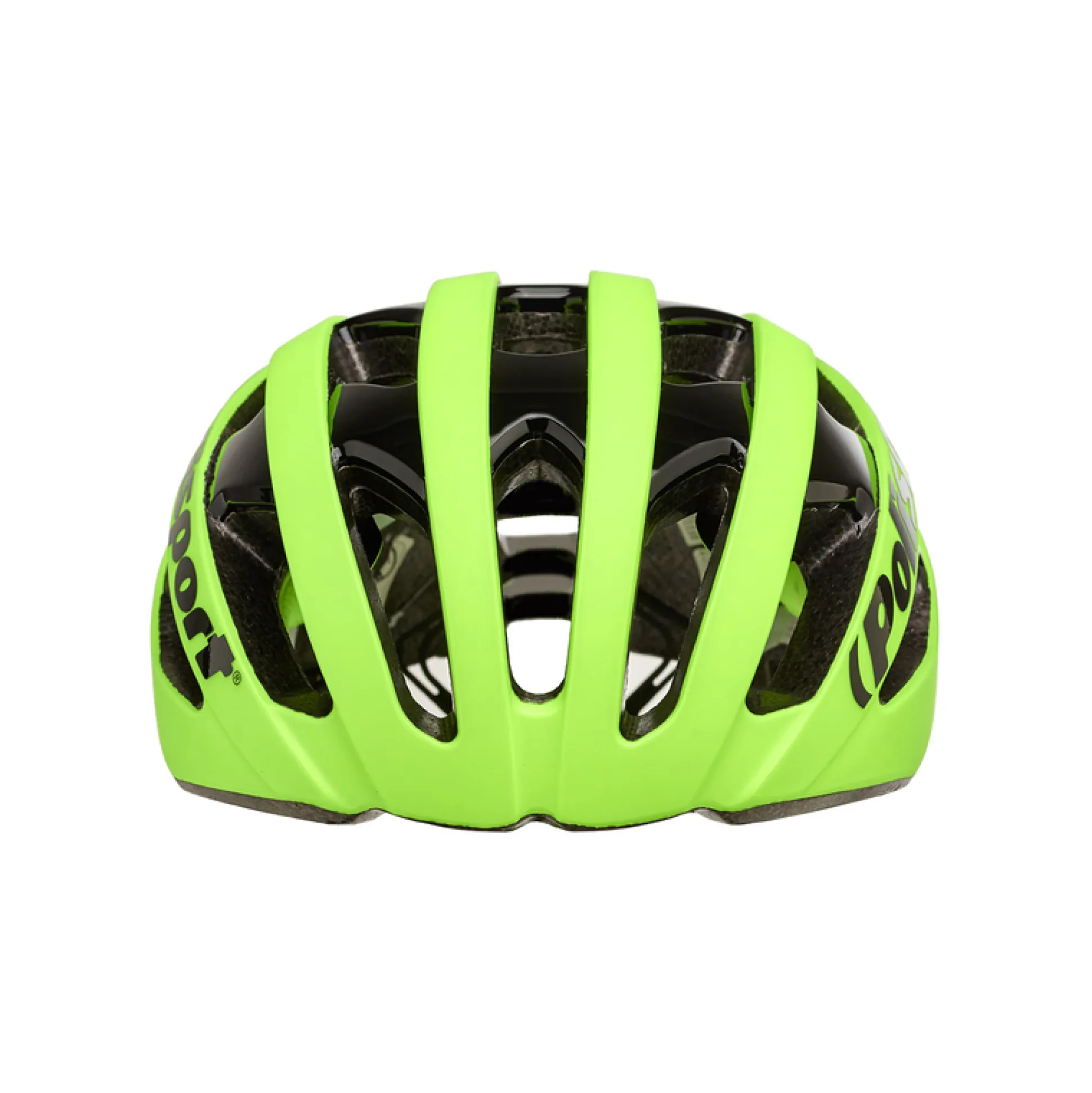 Capacete Polisport Light Pro Amarelo Fluor Mate/preto