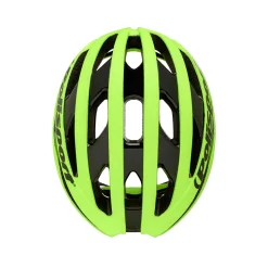 Capacete Polisport Light Pro Amarelo Fluor Mate/preto