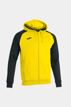 Casaco Com Capuz Joma Academy IV Amarelo Preto