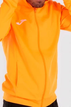 Casaco Com Capuz Joma Menfis Laranja Fluorescente