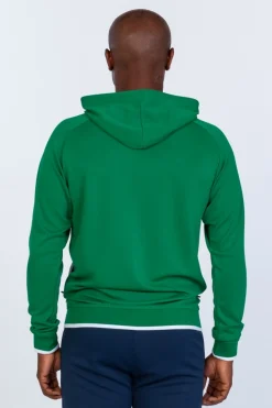 Casaco Com Capuz Joma Supernova Verde Branco