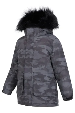 Casaco Resistente À Água Camouflage Para /jovens Mountain Warehouse Ranger