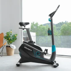 Cecotec Bicicleta Estática Com Resistência Magnética Motorizada, Ideal Para Completar O Seu Treino Mais Exigente, Com Suporte De Dispositivos Para Animar As Suas Sessões, Garrafa E Porta-garrafas.