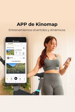 Cecotec Bicicleta Indoor Drumfit Indoor 10000 Magnomotor Connected