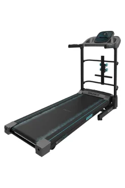 Cecotec Passadeira De Correr Dobrável Com 3 CV E 1100 W De Potência. De 1 A 17 Km/h. 12 Programas Pré-configurados. Painel De Controlo Led. Superfície De Corrida 130x44 CM Com Amortecimento. Inclinação Motorizada. Dobrável, Com Rodas De Transporte, Monitor Cardiaco, Sistema De Segurança Magnético E Suporte Para Dispositivos.
