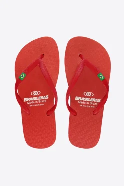 Chinelos De Praia Brasileras,clasica Brasil Nl Kid ,feito No Brasil.