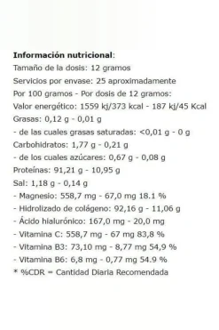 Collagen 300gr Neutro Da Quamtrax