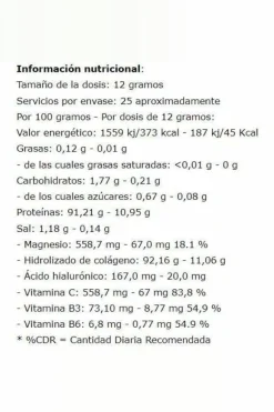 Collagen 300gr Neutro Da Quamtrax
