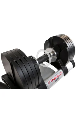 Conjunto De Halteres Com Suporte Smartlock 2x20 Kg Finnlo