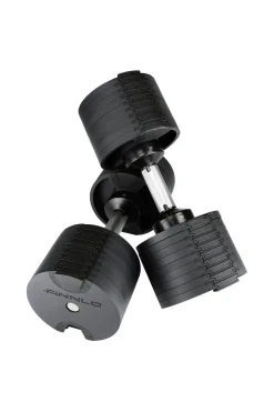 Conjunto De Halteres Com Suporte Smartlock 2x20 Kg Finnlo