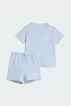 Conjunto De T-shirt Regular Waffle Curta adidas