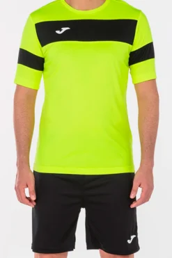 Conjunto Joma Academy II Amarelo Fluorescente Preto