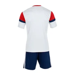 Conjunto Joma Danubio Branco Vermelho