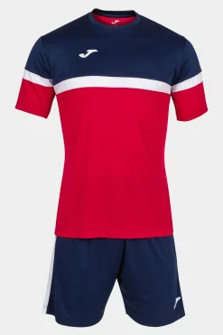 Conjunto Joma Danubio Vermelho Azul Marinho