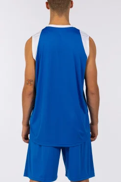 Conjunto Joma Final II Azul Royal Branco