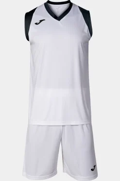 Conjunto Joma Final II Branco Preto