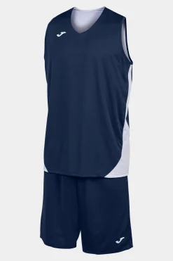 Conjunto Joma Kansas Azul Marinho Branco