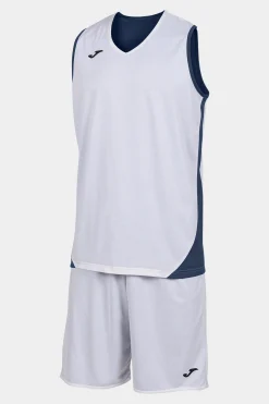 Conjunto Joma Kansas Azul Marinho Branco