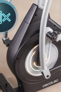 Elíptica Cecotec Drumfit Elliptical 8000 Motor Pro