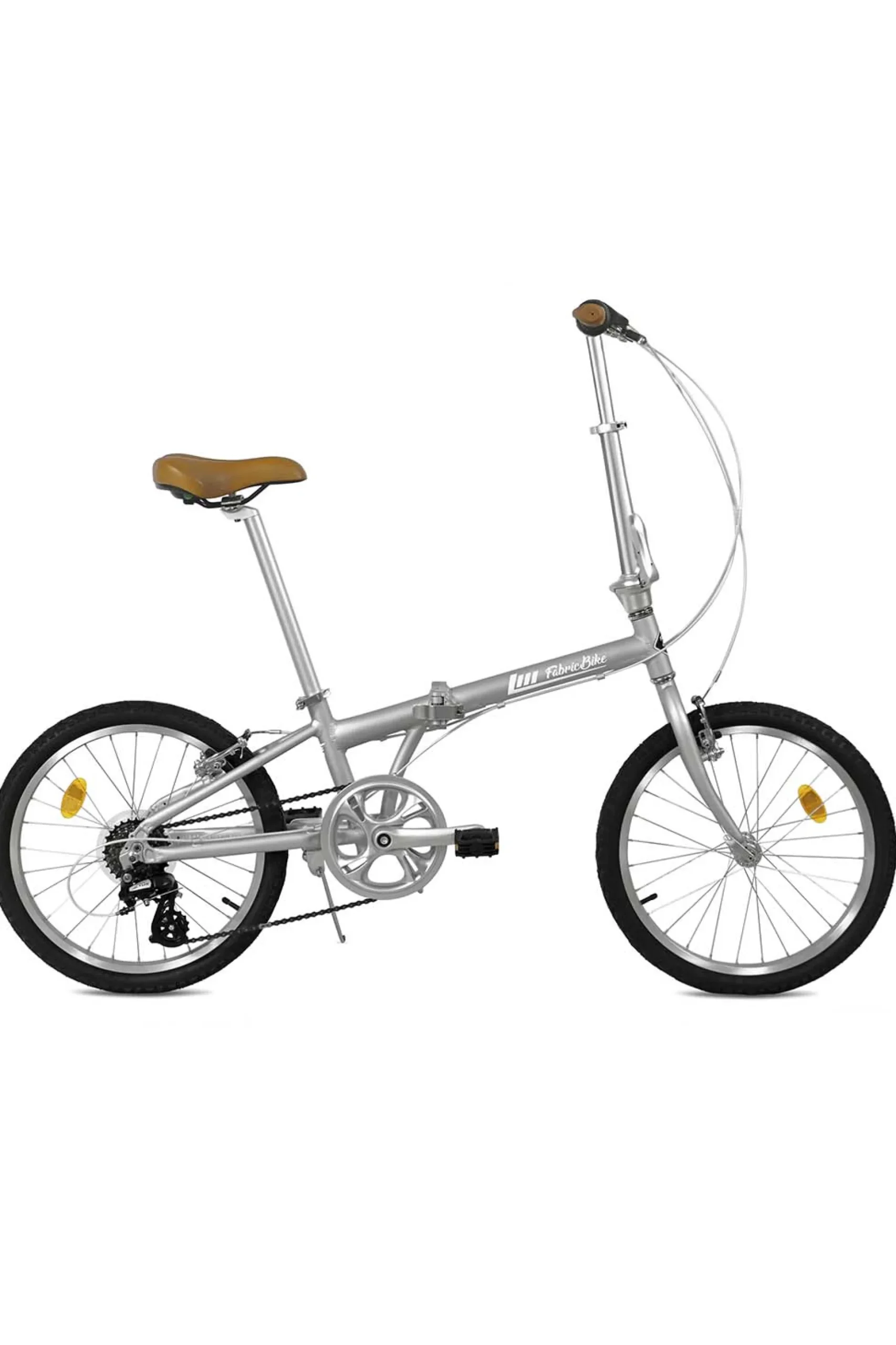 Fabricbike Folding - Bicicleta Dobrável 7v Alumínio 20" Cinza