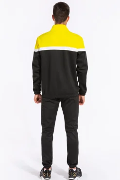 Fato De Treino Danúbio Preto E Amarelo Joma