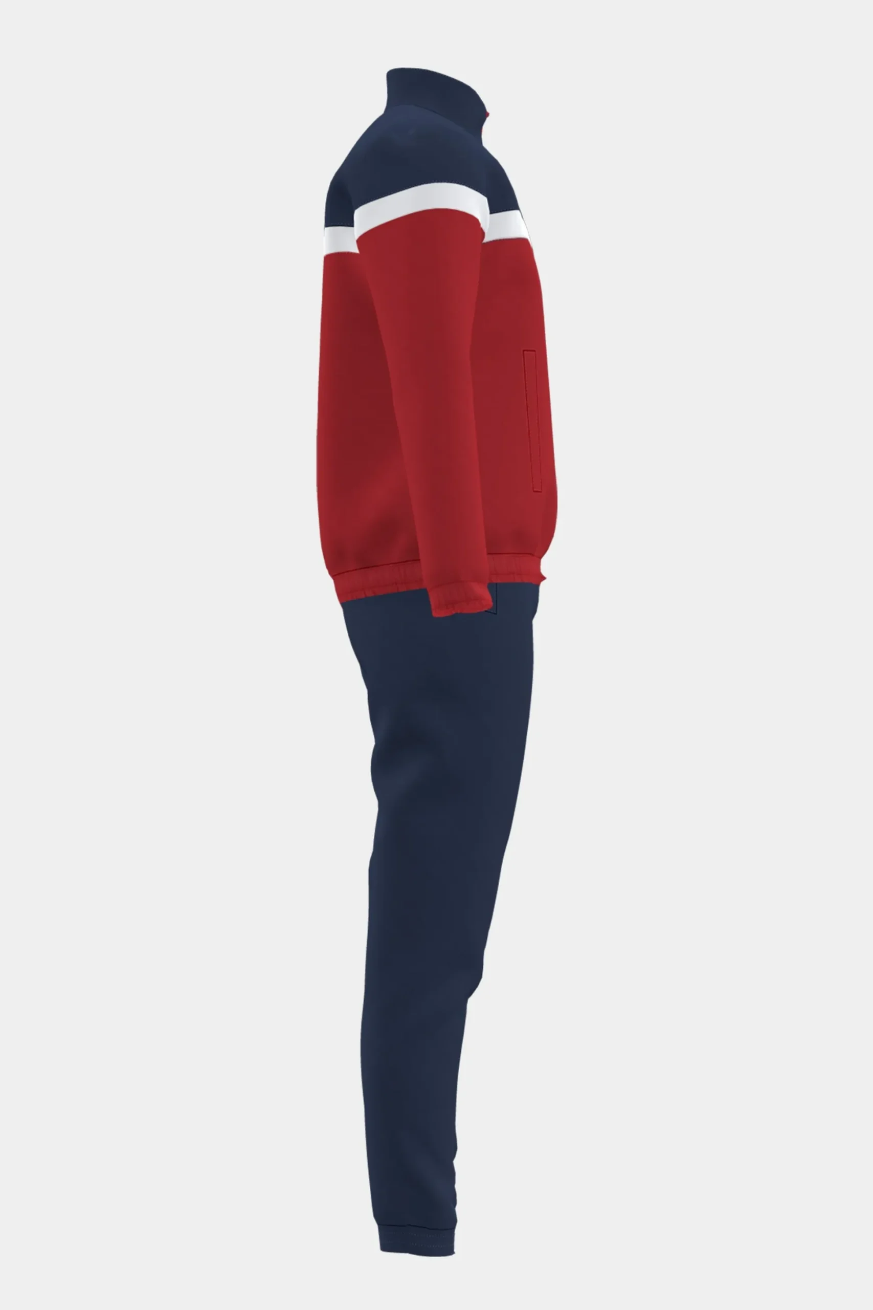 Fato De Treino Danúbio Vermelho E Azul-marinho Joma