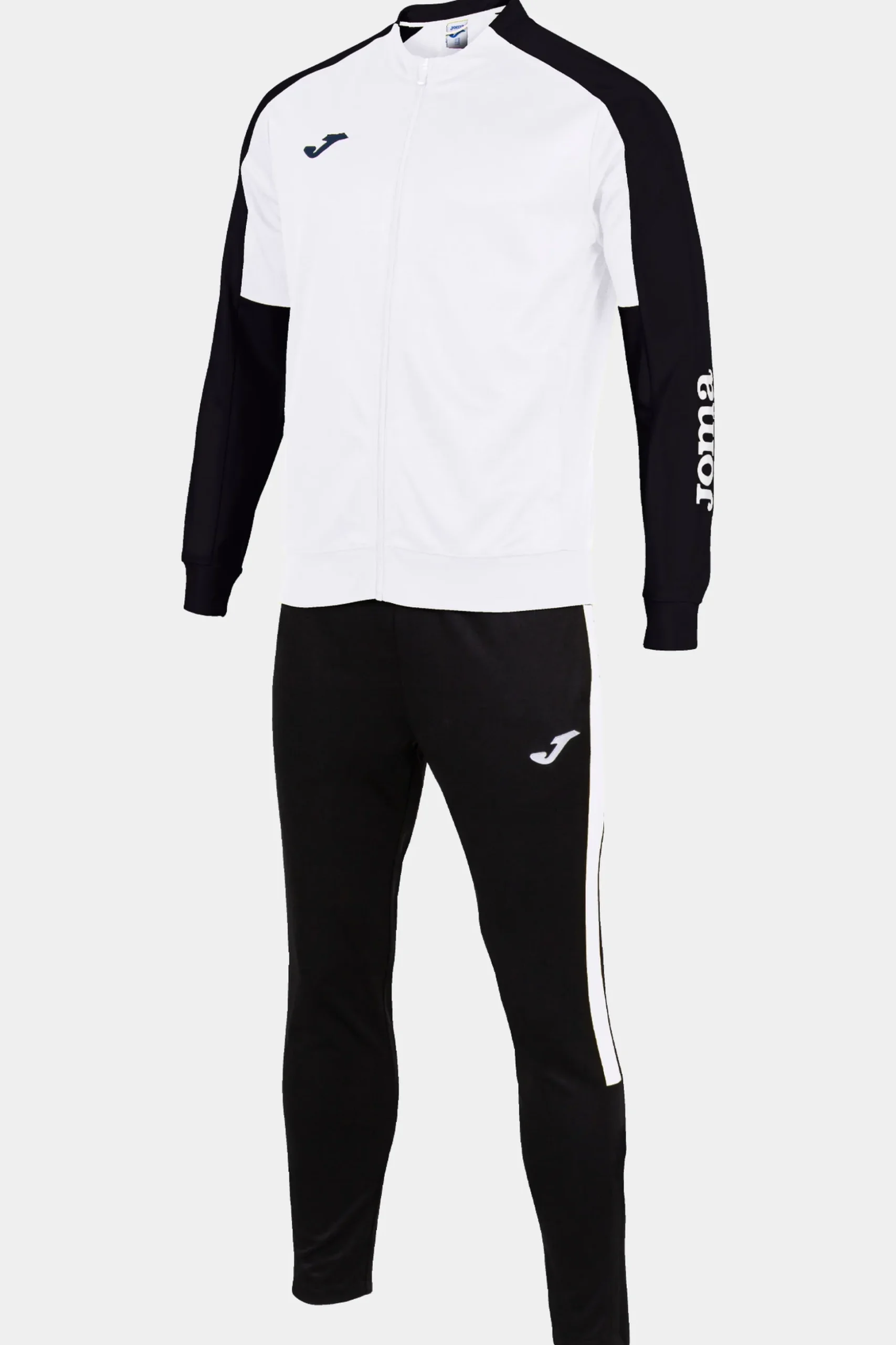 Fato De Treino Eco Championship Branco E Preto Joma