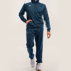 Fato De Treino Joma Academy Azul Marinho Branco